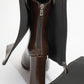 Aja - Brown Block Heel Convertible Knee-High Boot (Women)