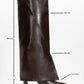 Aja - Brown Block Heel Convertible Knee-High Boot (Women)