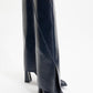 Aja - Navy Block Heel Convertible Knee-High Boot (Women)