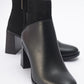 Ropa - Black Heeled Boot (Women)
