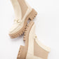 Vesper Beige Buckled Chelsea Boot (Women)