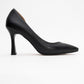 653 Heeled Shoe Black