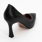 653 Heeled Shoe Black