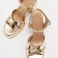 Lello - Gold Platform Heel Shoe (Women)
