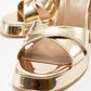 Lello - Gold Platform Heel Shoe (Women)