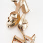 Lello - Gold Platform Heel Shoe (Women)