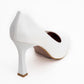 653 - White Heeled Shoe (Women)