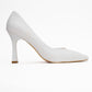 653 - White Heeled Shoe (Women)