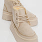 Ovela Dark Beige Chunky Boot (Women)