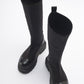 Celine - Black Scuba Thick-Sole Boot (Women)