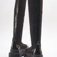 Celine - Black Scuba Thick-Sole Boot (Women)