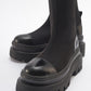 Celine - Black Scuba Thick-Sole Boot (Women)