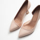 653 Heeled Shoe Nude