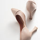 653 - Nude Heeled Shoe (Women)