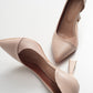 653 Heeled Shoe Nude