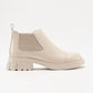 Cafune - Beige Patent Boot (Women)