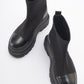 Aves - Black Chunky Sole Boot (Women)