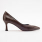 Pedra - Brown Printed Heeled Shoe (Women)