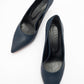 Pedra - Navy Heeled Shoe (Women)
