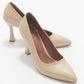 620 - Nude Heeled Shoe (Women)