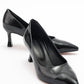 Pedra - Black Heeled Shoe (Women)