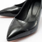 Pedra - Black Heeled Shoe (Women)
