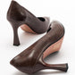 Forest Brown Pointed Toe Pump (Women)