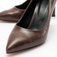 Forest Brown Pointed Toe Pump (Women)