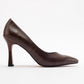 Forest Brown Pointed Toe Pump (Women)