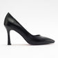 Forest Black Cilt Pointed Toe Pump (Women)