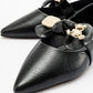 Helsi - Black Ballet Flat (Women)