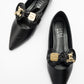 Helsi - Black Ballet Flat (Women)