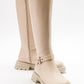 Covela - Beige Knee-High Boot (Women)