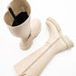 Covela - Beige Knee-High Boot (Women)
