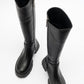 Covela - Black Knee-High Boot (Women)