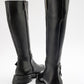Covela - Black Knee-High Boot (Women)