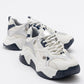 Lecce - White-Navy Sneaker (Women)