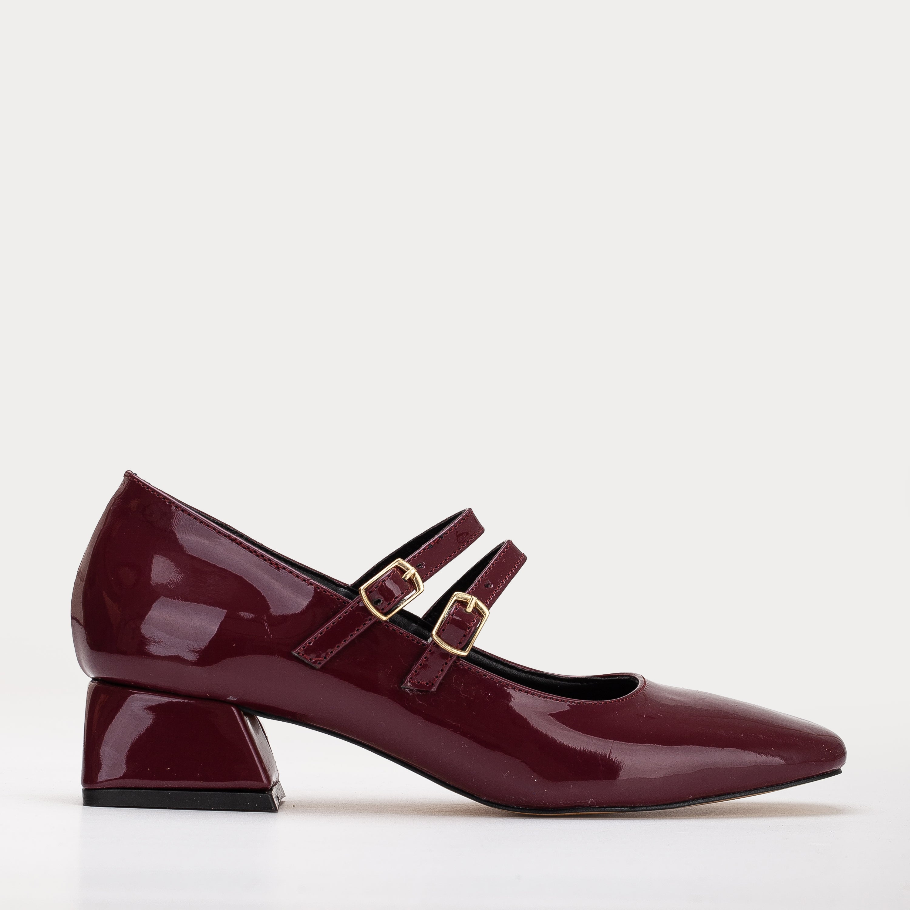 Lizbeth - Red Cherry Mary Jane Shoes – Prologue Shoes