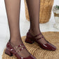 Lizbeth - Red Cherry Mary Jane Shoes