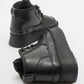 Ovela - Black Thick Sole Lace-Up Sport Boot (Women)