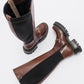 Chapel - Cognac Buckle Stretch Boot (Women)