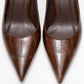 Marcus - Tan Printed Heeled Pump (Women)