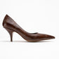 Marcus - Tan Printed Heeled Pump (Women)