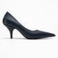 Marcus - Navy Heeled Pump (Women)