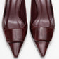Marcia - Burgundy Printed Buckle Stiletto Heeled Shoe (Women)