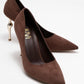 Hudson - Brown Heeled Shoe (Women)