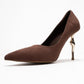 Hudson - Brown Heeled Shoe (Women)