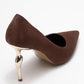 Hudson - Brown Heeled Shoe (Women)
