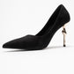 Hudson - Black Heeled Shoe (Women)