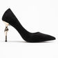 Hudson - Black Heeled Shoe (Women)